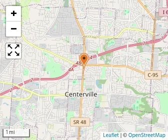Map of Dayton Montessori Society