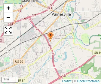 Map of Painesville Christian Academy
