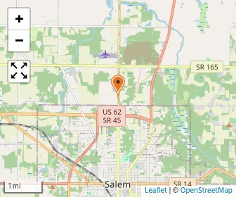 Map of Salem Christian Academy