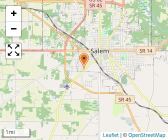 Map of Salem Wesleyan Academy