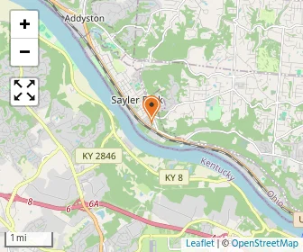 Map of St. Aloysius On The Ohio School