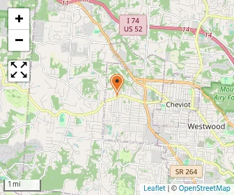 Map of St. Jude Continuation School
