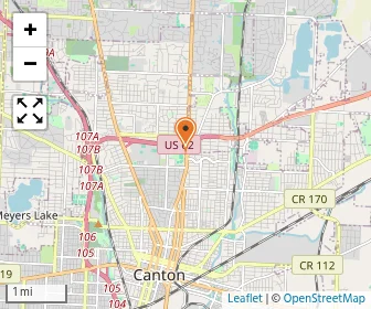 Map of Stark County Christian Academy