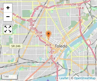 Map of Toledo Day Nursery