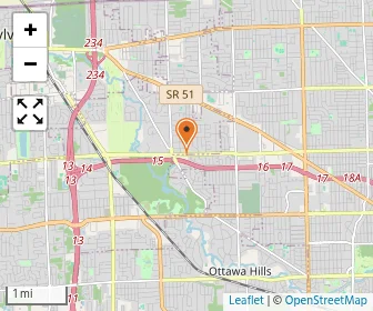 Map of Toledo Junior Academy