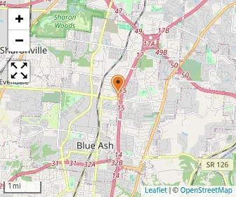 Map of Ursuline Academy Of Cincinnati