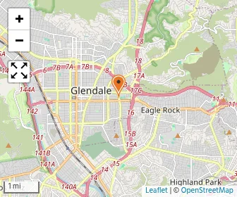 Map of Glendale Preschool & Kindergarten