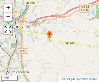 Map of Zanesville Christian School