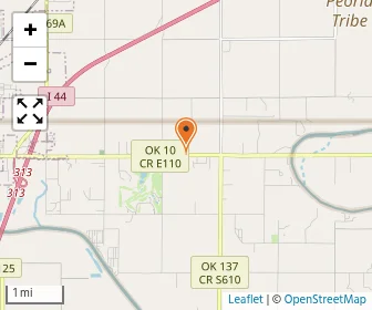 Map of Cookson Hills Christian School