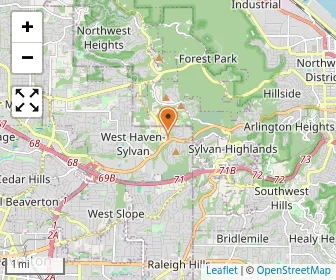 Map of Barnes-miller Child Development Center