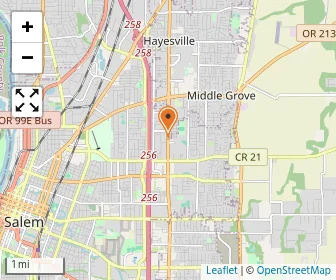 Map of Chemeketa Child Development Center