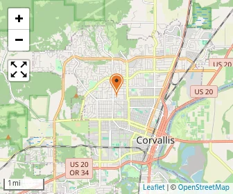 Map of Corvallis Montessori School