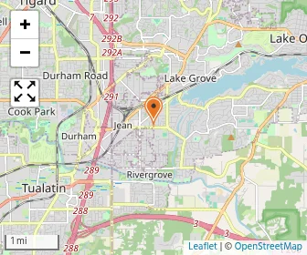 Map of Lake Oswego Montessori School
