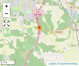 Map of Crosshill Christian School
