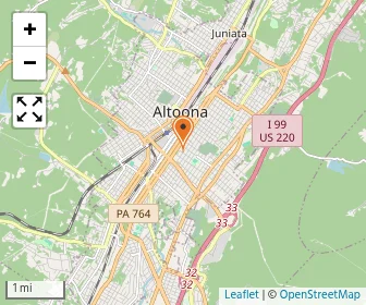 Map of Altoona Central Catholic School