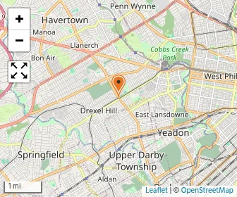 Map of Archbishop Prendergast High School