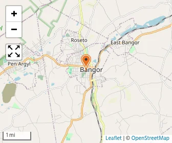 Map of Bangor Preschool