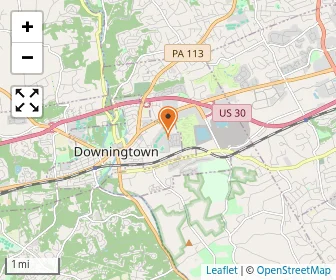 Map of Bishop Shanahan High School