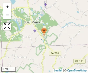 Map of Canaan Christian Academy