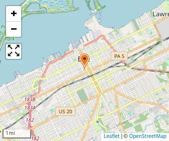 Map of St. Peter Cathedral Center School
