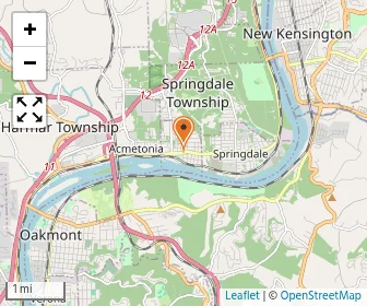 Map of Cheswick Christian Academy