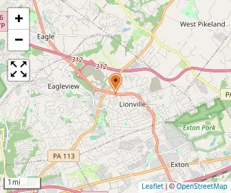 Map of Children's House Of Exton