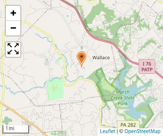 Map of Devereux Brandywine