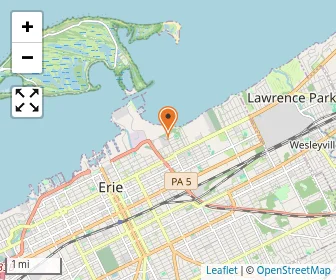 Map of Dr Gertrude A Barber Center, Inc