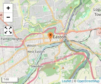Map of Easton Catholic School