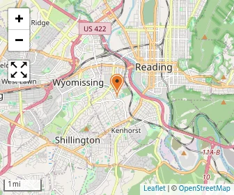 Map of Berks Catholic High School