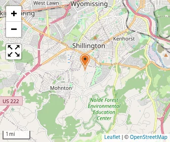 Map of John Paul II Center For Special Learning