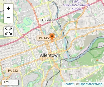 Map of Kids Peace National Centers W