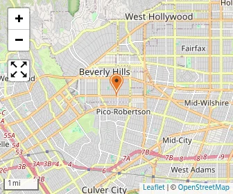 Map of Harkham Hillel Hebrew Academy