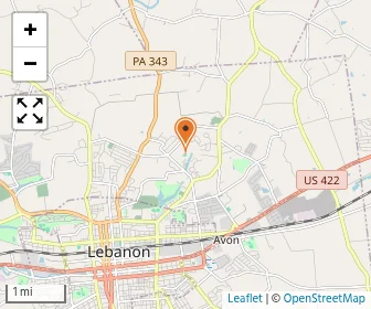 Map of Lebanon Christian Academy