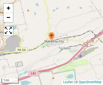 Map of Academy Of The Blessed Virgin Mary