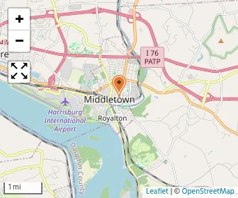 Map of Middletown Christian School