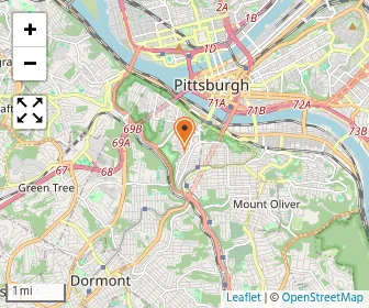 Map of Mount Washington Childrens Center