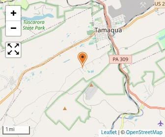 Map of New England Valley Mennonite