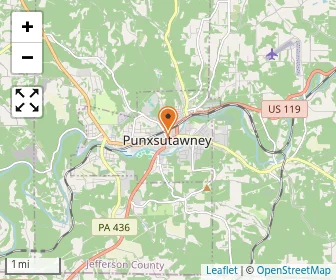 Map of Pine Valley School
