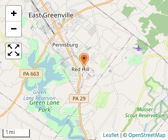 Map of Red Hill Christian School