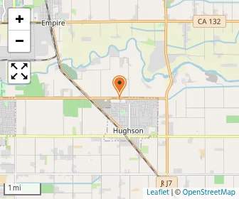 Map of Hughson Christian School