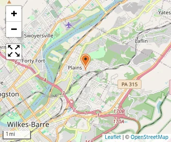 Map of Ss Peter & Paul School