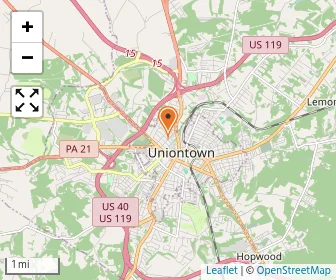 Map of St. Mary (nativity) School