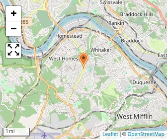 Map of St. Therese School-munhall