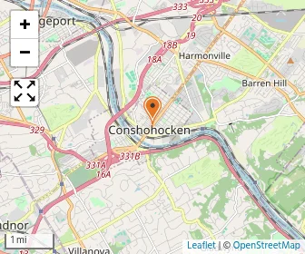 Map of Conshohocken Catholic School (pk-8)