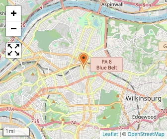 Map of De Paul School For Hearing & Speech