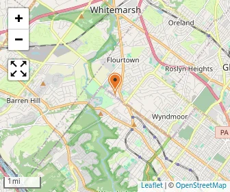 Map of Evan Thomas Institute