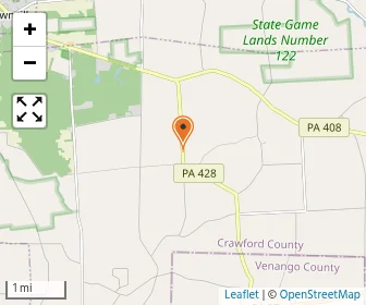 Map of Townville Christian School