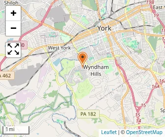 Map of York Country Day School