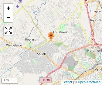 Map of York Adventist Christian School